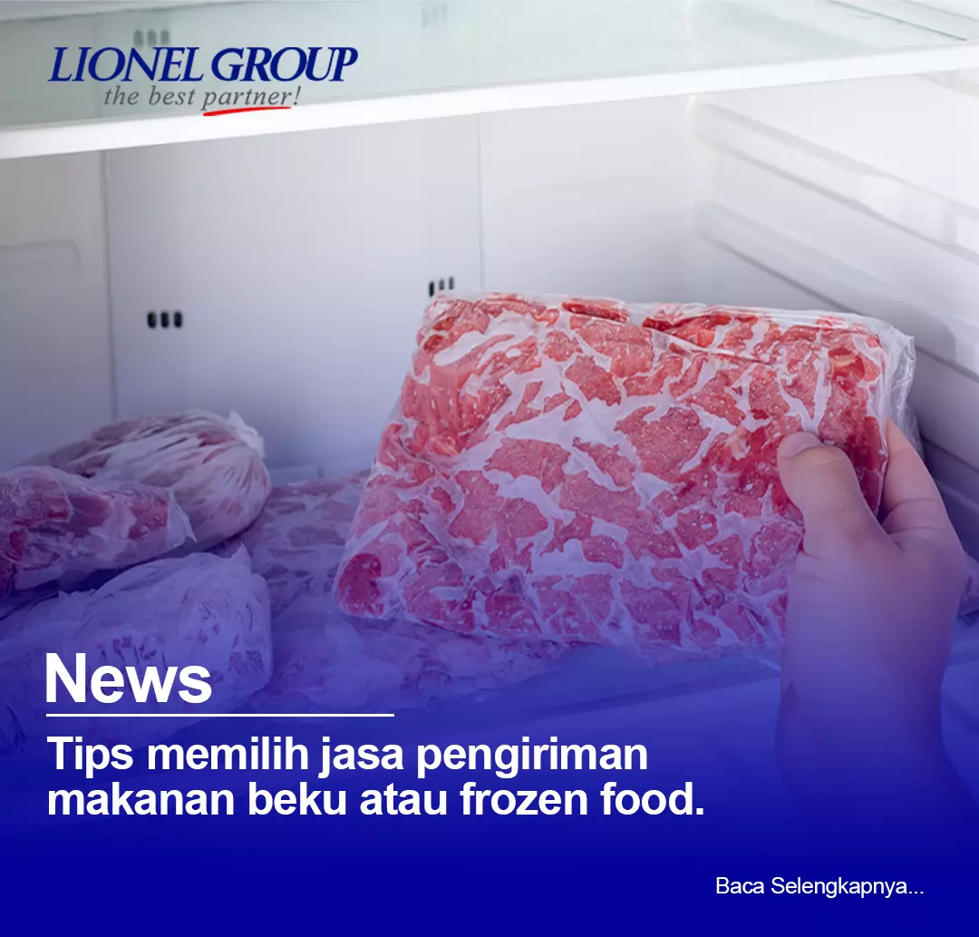 pengiriman makanan beku