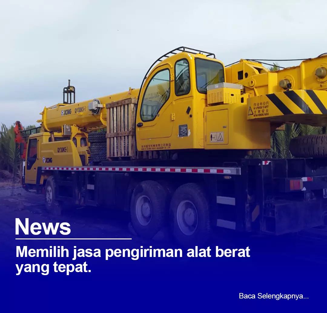 jasa pengiriman alat berat